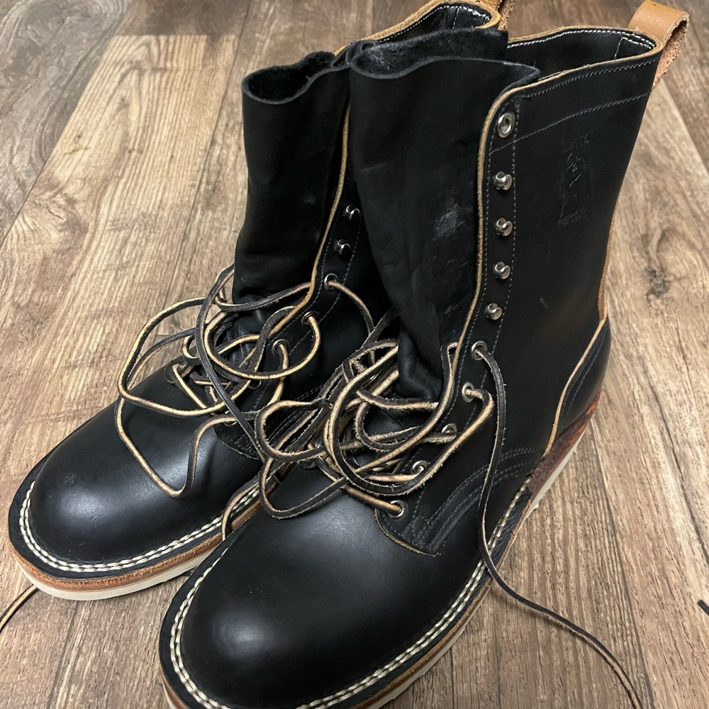 Nicks leather boots